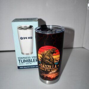 Jekeno Mug Tumbler Best Dad Ever Coffee Cup 20oz Stainless Steel NIB